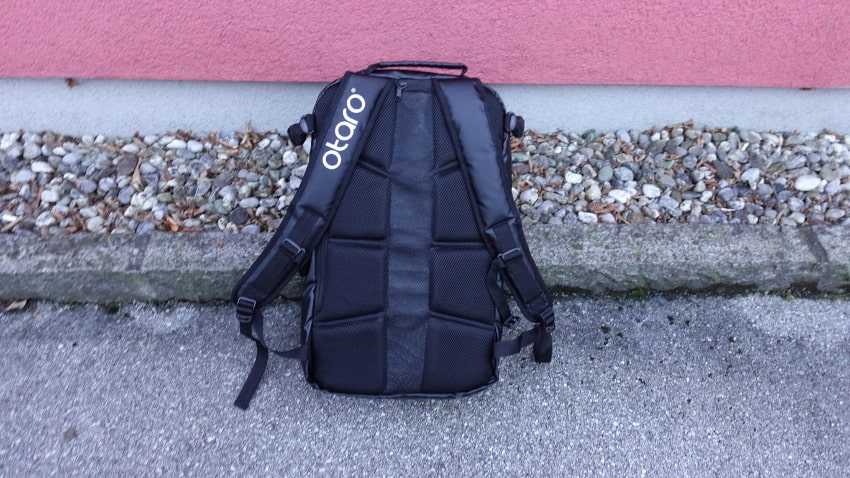 Otaro Tennisrucksack Rückseite